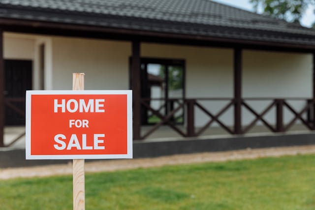home for sale sign